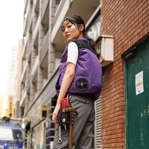 岡潮 空調ベスト(ウェアのみ)日本製生地使用 20