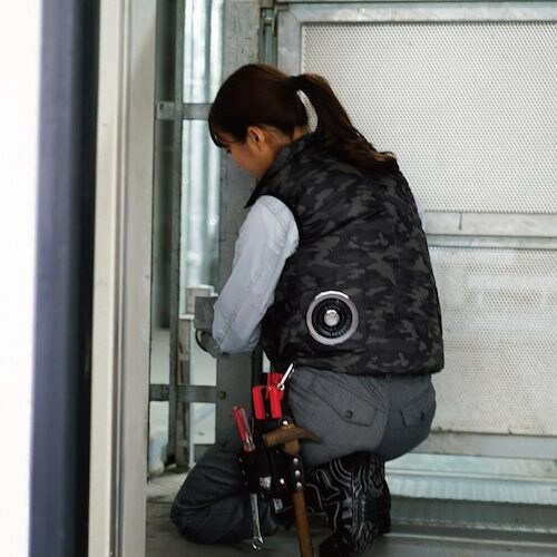 岡潮 空調ベスト(ウェアのみ)日本製生地使用 20