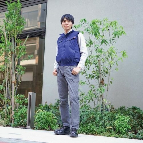 岡潮 空調ベスト(ウェアのみ)日本製生地使用 20