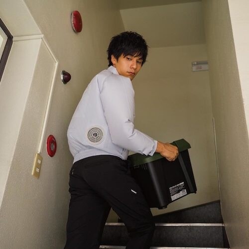 岡潮 空調長袖ブルゾン(ウェアのみ) 20103