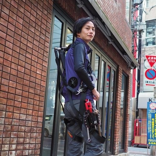 岡潮 空調ベスト(ウェアのみ)日本製生地使用 20