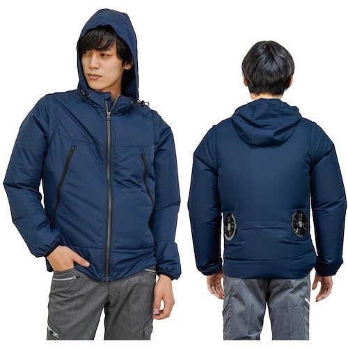 岡潮 空調付2Wayパーカー(ウェアのみ) 301