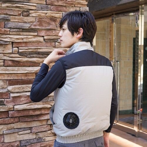 岡潮 空調ベスト(ウェアのみ)日本製生地使用 20