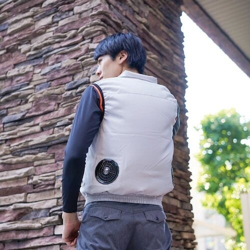 岡潮 空調ベスト(ウェアのみ)日本製生地使用 20