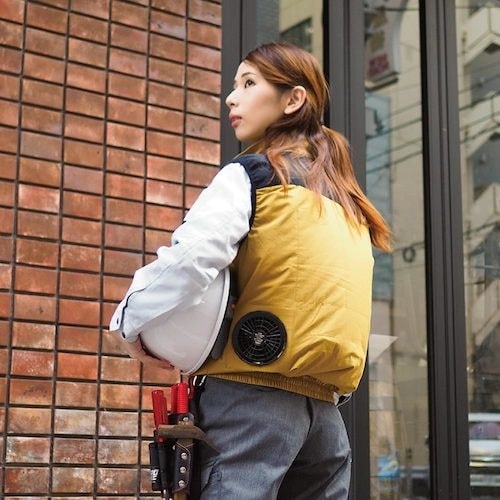 岡潮 空調ベスト(ウェアのみ)日本製生地使用 20