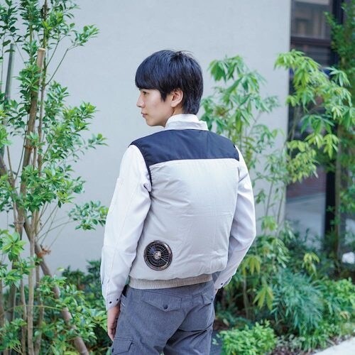 岡潮 空調ベスト(ウェアのみ)日本製生地使用 20