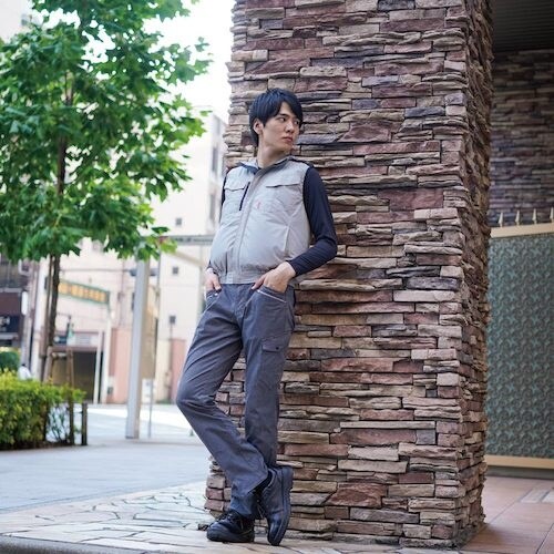 岡潮 空調ベスト(ウェアのみ)日本製生地使用 20