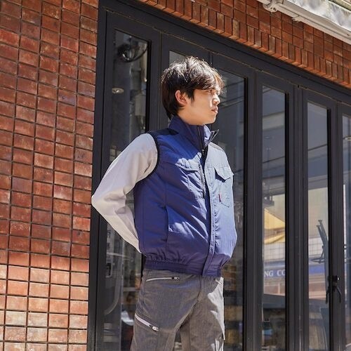 岡潮 空調ベスト(ウェアのみ)日本製生地使用 20