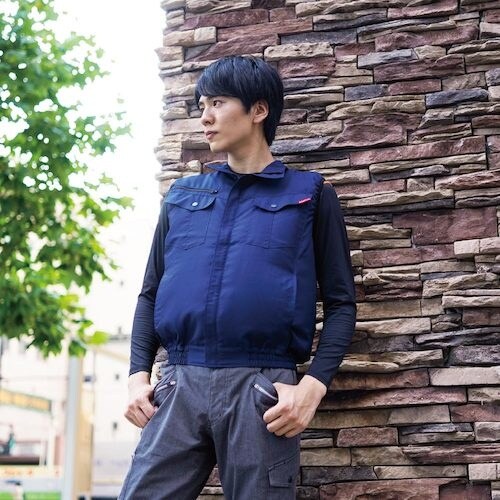 岡潮 空調ベスト(ウェアのみ)日本製生地使用 20