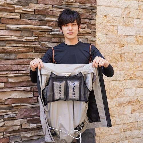 岡潮 空調ベスト(ウェアのみ)日本製生地使用 20