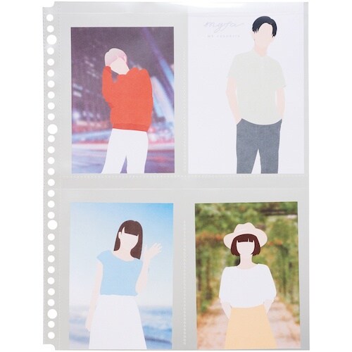 LIHIT コレクションポケット 4ポケット A4