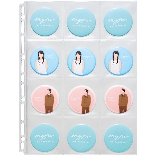 LIHIT コレクションポケット PVC 12ポケ