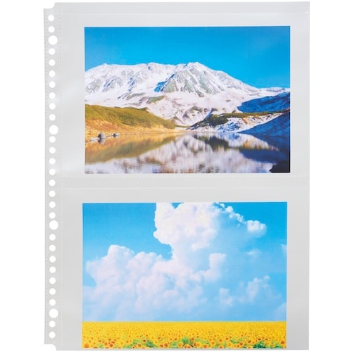 LIHIT コレクションポケット 2ポケット A4