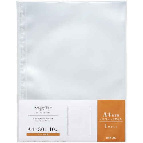LIHIT コレクションポケット A4