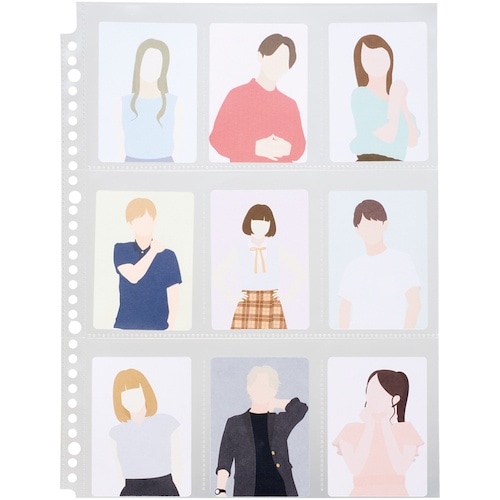 LIHIT コレクションポケット 9ポケット A4