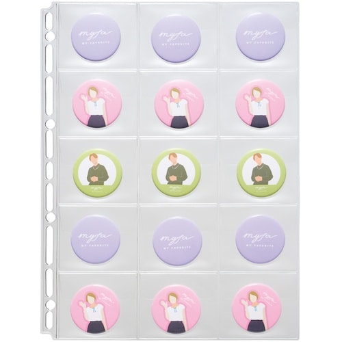 LIHIT コレクションポケット PVC 15ポケ