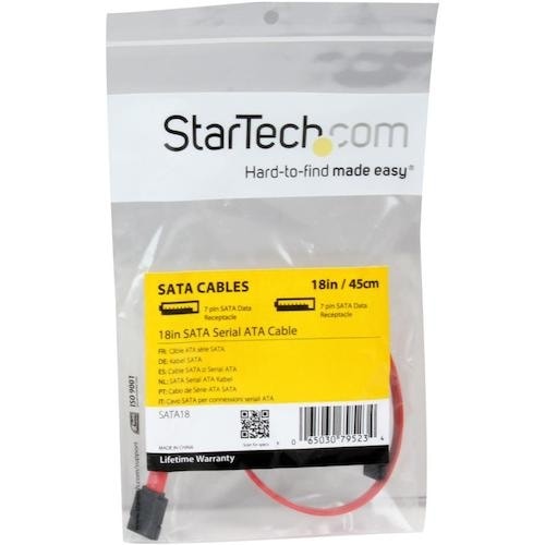 StarTech SATAケーブル/45cm/ラッ