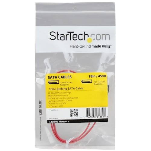 StarTech SATAケーブル/45cm/ラッ