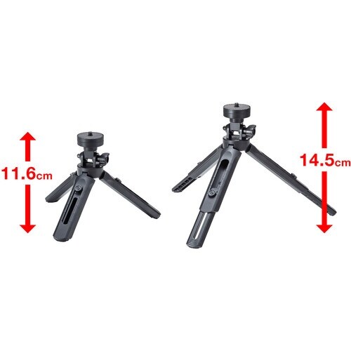 SANWA 卓上三脚(スマホホルダー付き)