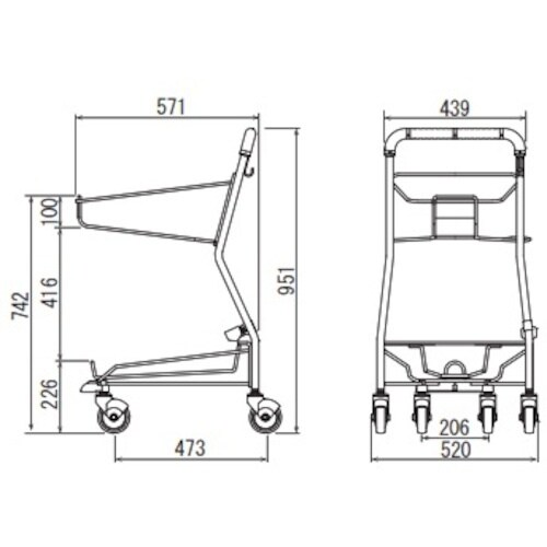 大和産業 レギュラーカート SV501−C100