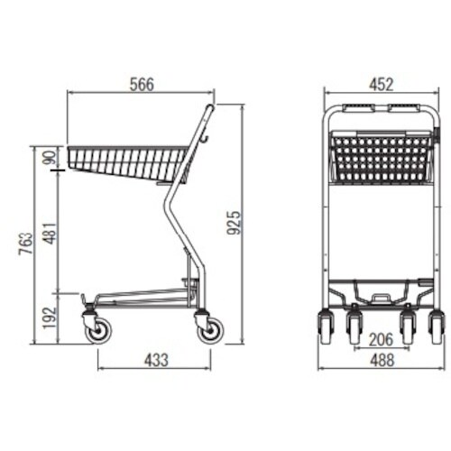 大和産業 レギュラーカート PV953−C100