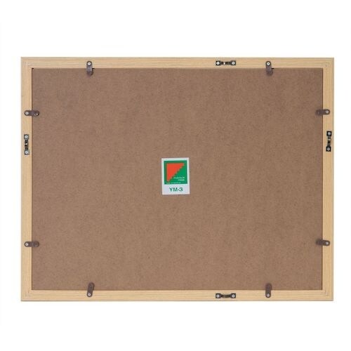 フジカラー 木製額縁YM−3木地 アクリル ワイド