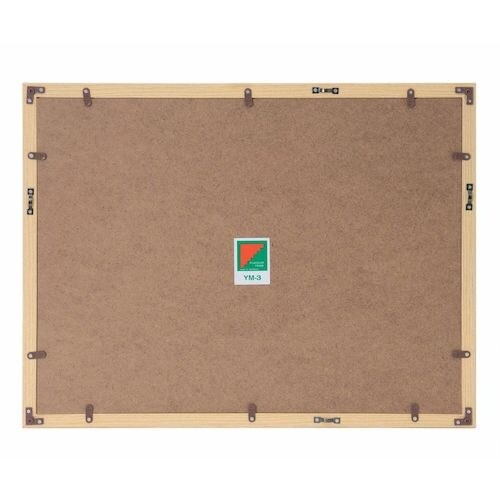 フジカラー 木製額縁YM−3木地 アクリル A3