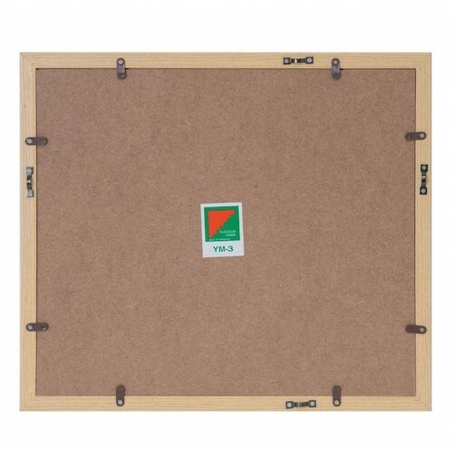 フジカラー 木製額縁YM−3木地 アクリル 4切
