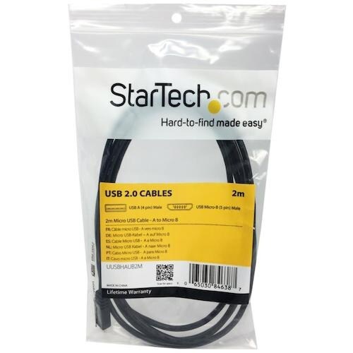 StarTech USB 2.0ケーブル/2m/T
