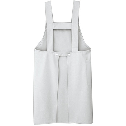 アイトス 胸当てエプロン ライトベージュ