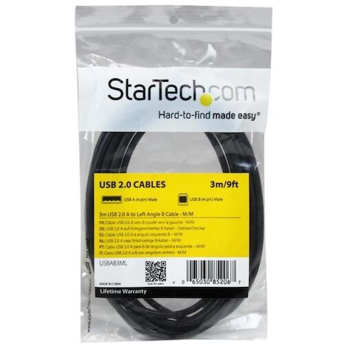 StarTech USB 2.0ケーブル/3m/T