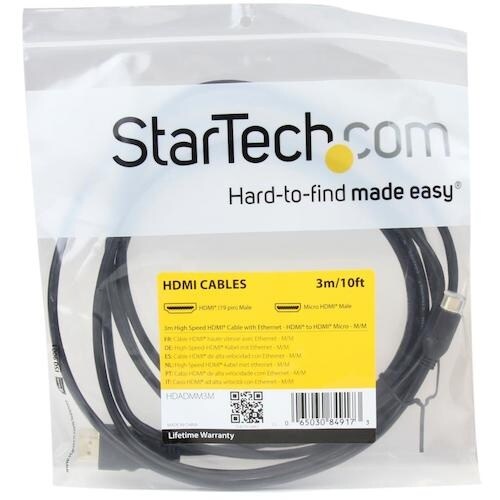 StarTech ディスプレイ変換ケーブル/Mic