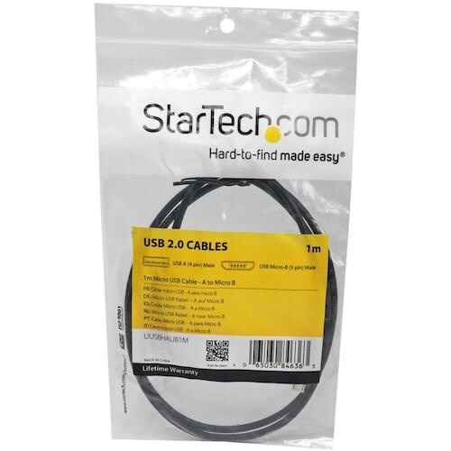 StarTech USB 2.0ケーブル/1m/T