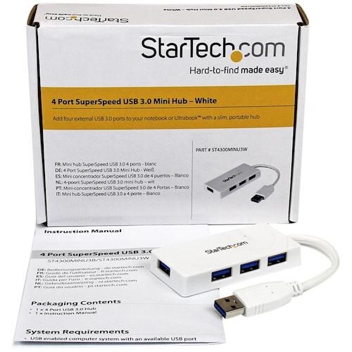 StarTech USBハブ/USB 3.0/4ポ