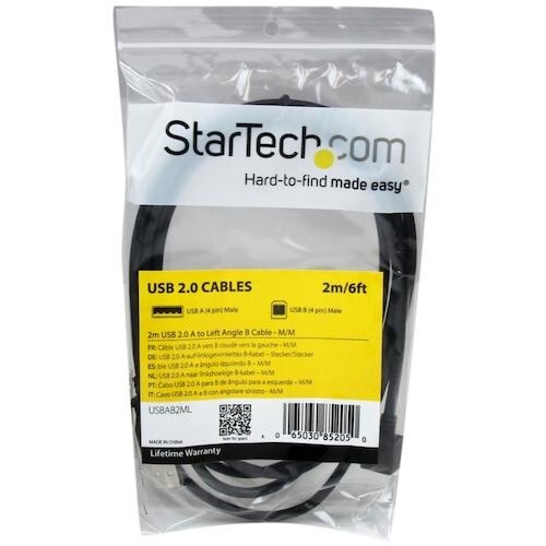 StarTech USB 2.0ケーブル/2m/T