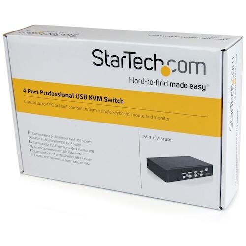 StarTech KVMスイッチ/4ポート/VGA