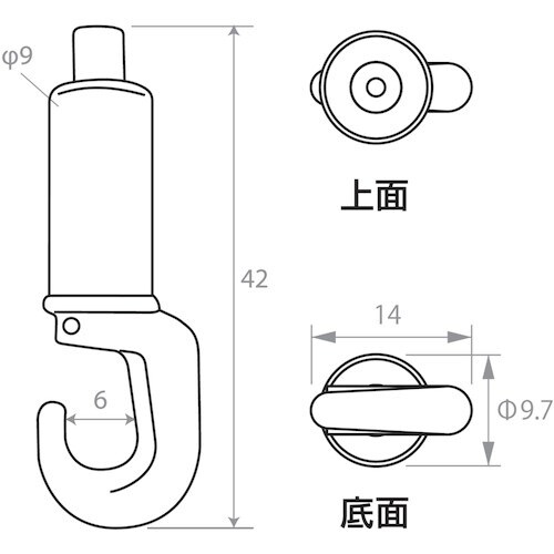 福井金属工芸 ミニワイヤー自在 径1.0mm 0.