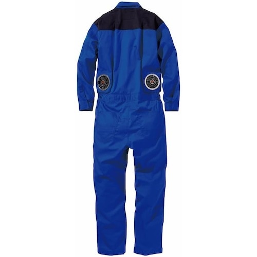 快適ウェア 難燃ツナギ L ネイビー