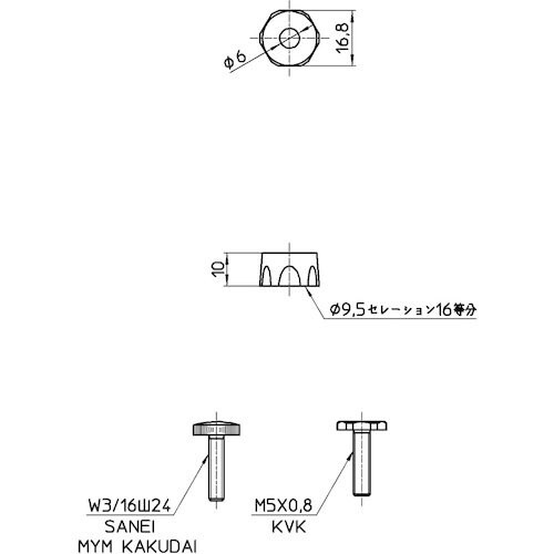 SANEI アダプター
