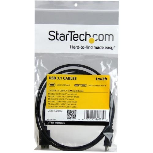 StarTech USB−Cケーブル/1m/USB