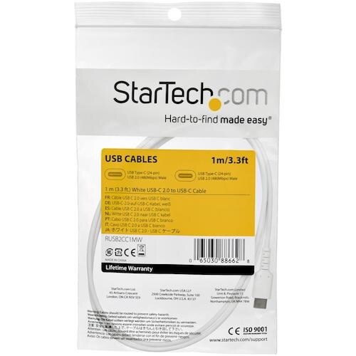 StarTech USB−Cケーブル/1m/USB