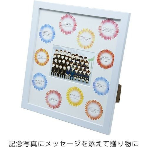 キング 写真も飾れる色紙額 ナチュラル