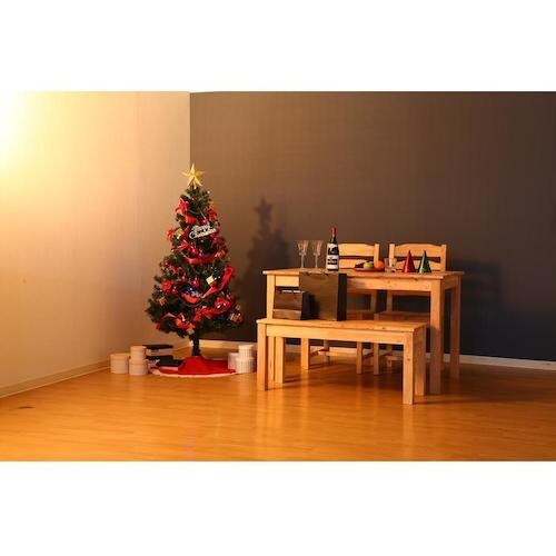 不二貿易 セットツリー150CM レッド