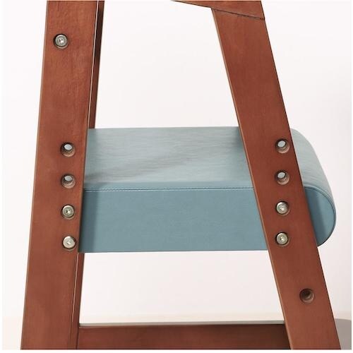 不二貿易 木製ベビーチェアー ミディアムブラウン