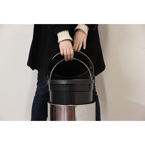 不二貿易 ステンレス ラウンドペダルペール 20L