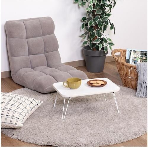 不二貿易 カラーミニテーブル WH/WH CCB4