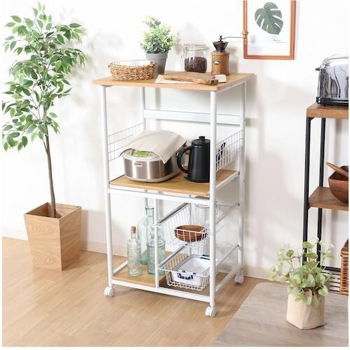 不二貿易 レンジワゴン FBC−9812 WH/N