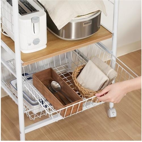 不二貿易 レンジワゴン FBC−03−1 WH/N