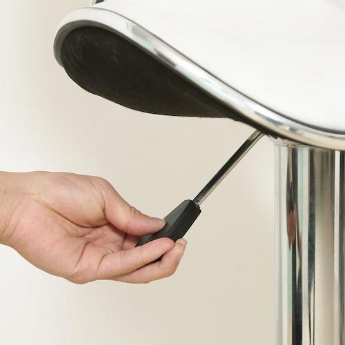 不二貿易 カウンターチェア シェル WH