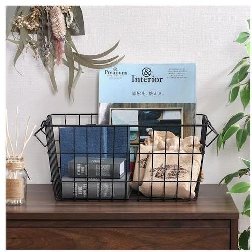 不二貿易 キッチンワゴン バスケット3段 ホワイト